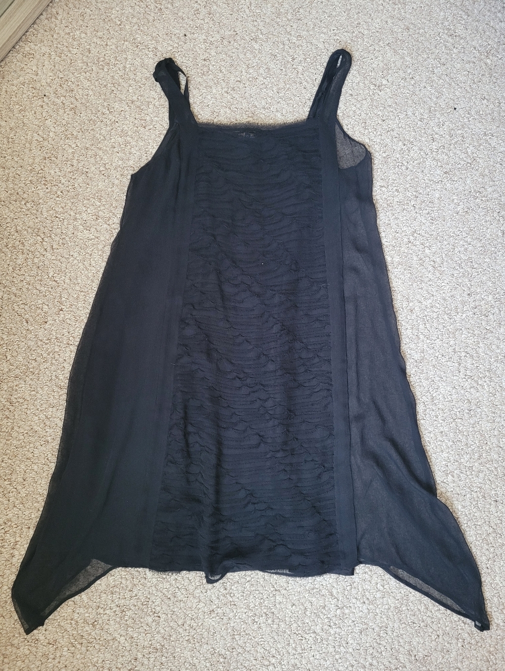 Eileen Fisher Silk Mini Dress - Picture 2 of 4